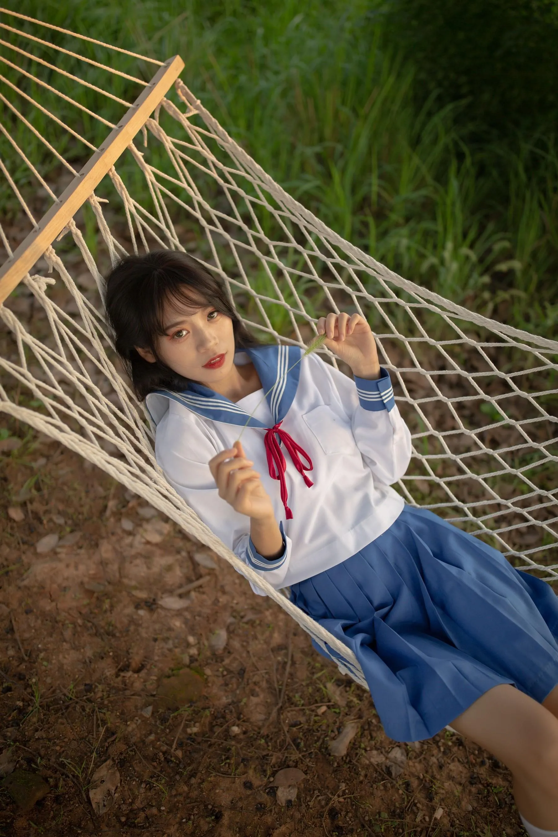 [YITUYU艺图语]2022.02.02 JK少女 一只橙子 [48P]插图